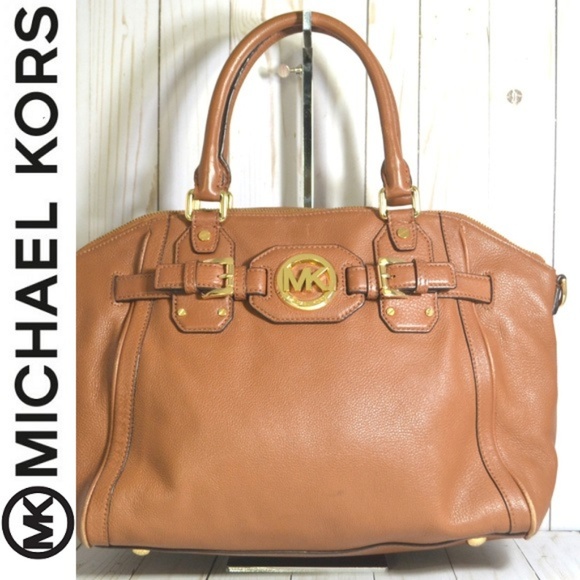 Handbags - Michael Kors Brown Leather Handbag Purse